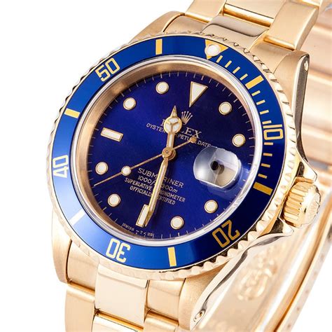 buy rolex blue submariner|rolex submariner used price.